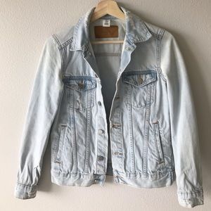 H&M Light Wash Denim Jacket